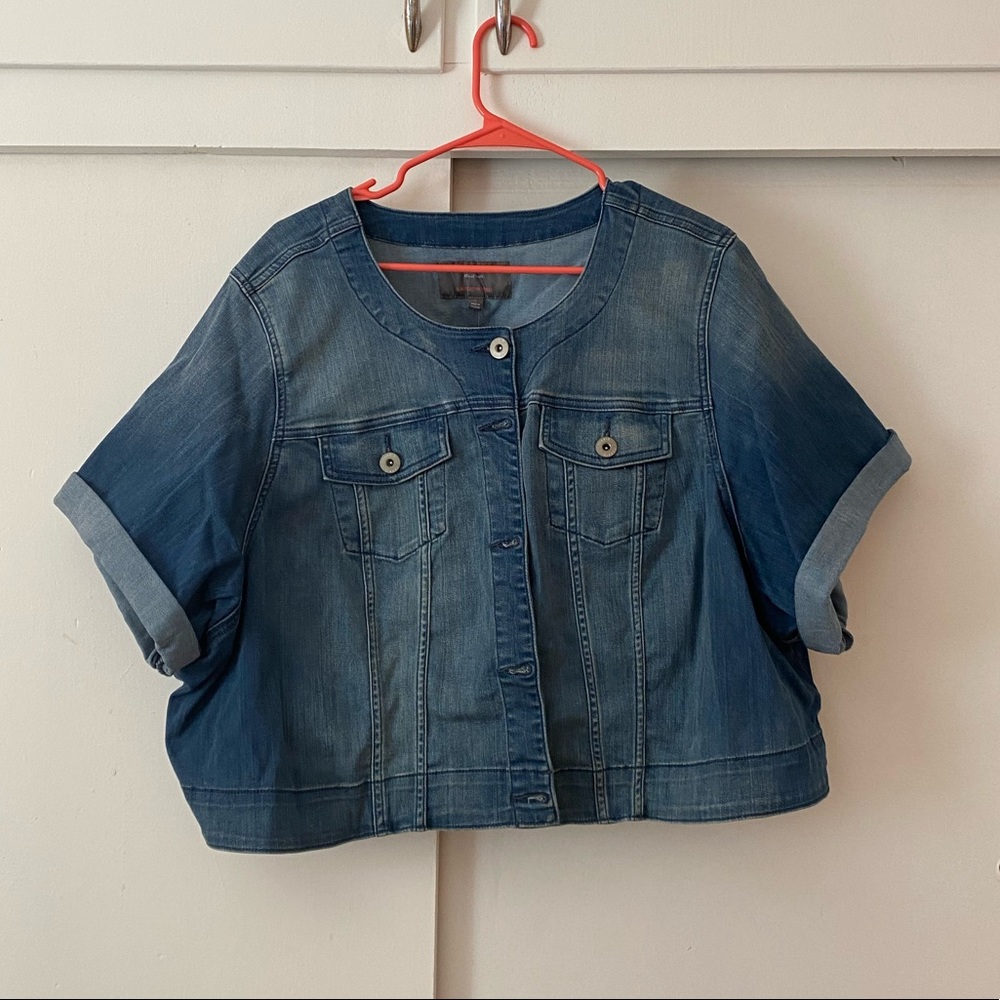 Torrid Jean Shrug Size 5
